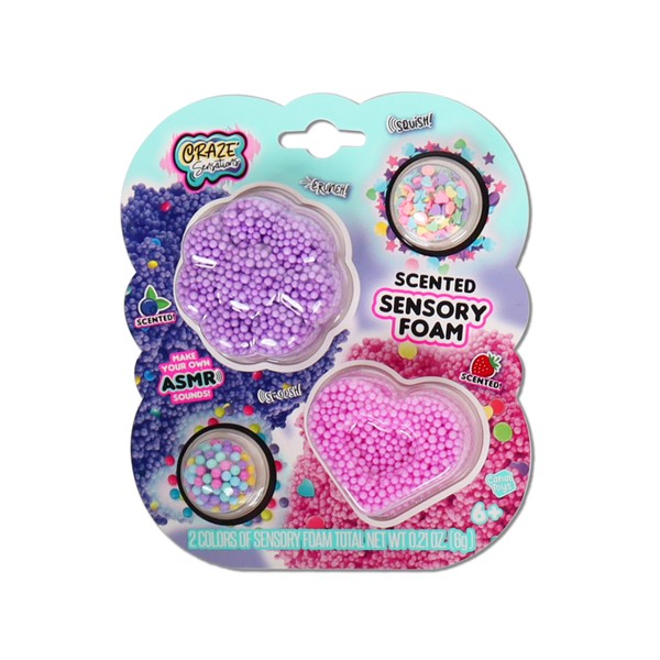 Craze MIX'IN Scented Sensory Foam 2PK - Collect All Three!
