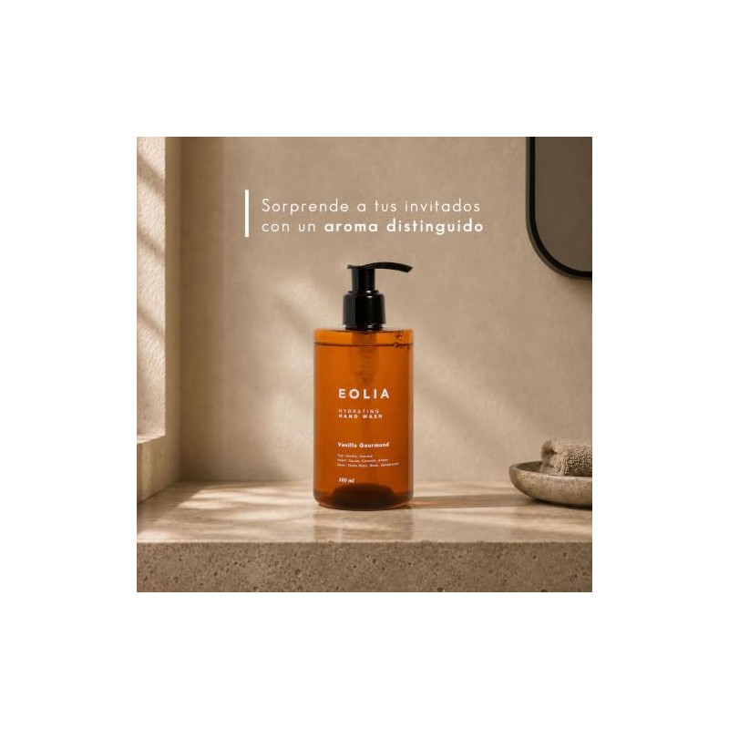 Jabón Líquido para Manos, Vanilla Gourmand, No Reseca, 300 ml