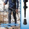 Pack of 8 Sticks, Rubber Buffers, Rubber Buffer for Hiking