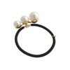 VingTAINE H7319-A-3TU-HGOM Pearl Design, Pony Hook, Hair Cuff, Hair Elastic,
