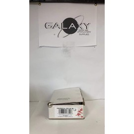 Galaxy Supply Inc. Decorative Nails - C.S. Osborne & Co. No. 6963-NP 5/8 - Nickel Plated Nail - Large - 3/4" Diameter x 5/8" Length (250 Nails/Box)