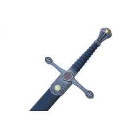 Vulcan Gear Medieval Knight Sword with Scabbard