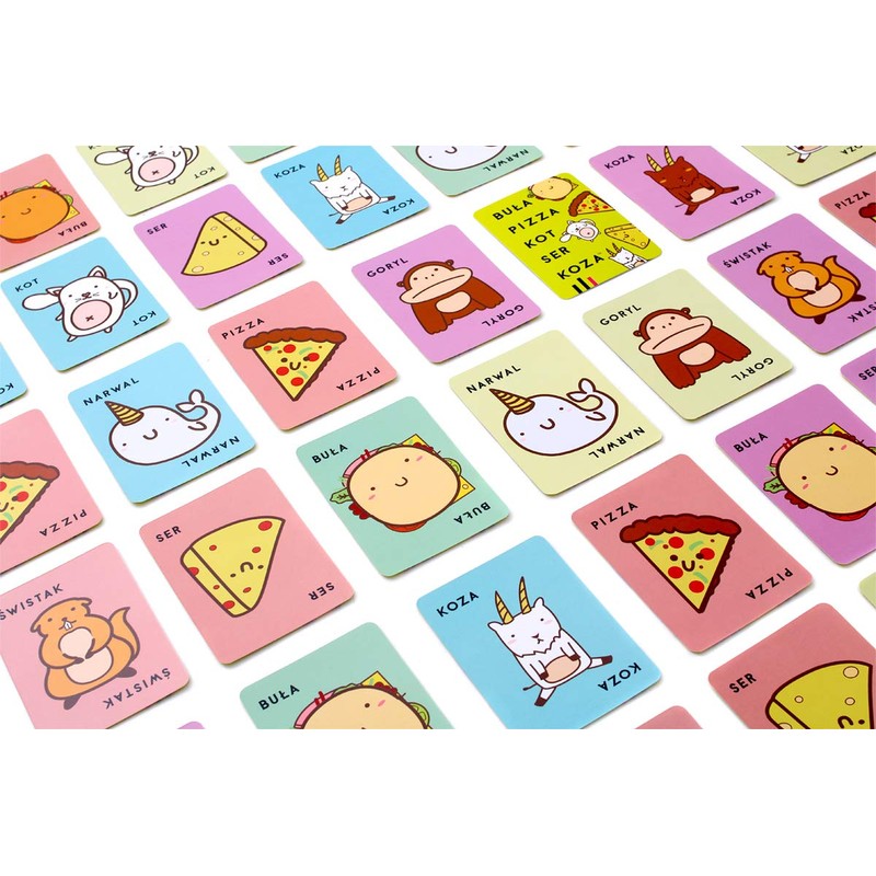 Rebel Card Game Buli, Pizza, Cat, Cheese, Goat