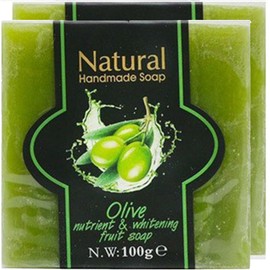 kastu kastu 2-Pack,Olive Soap Bar for Face & Body,Dark Spot Remover,Deep Cleansing Olive Oils Natural Handmade Soap,Gentle,For All Skin Types For Men Women