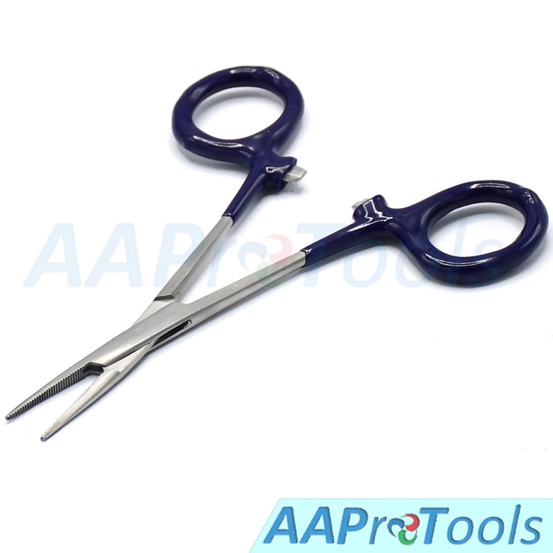 AAProTools Dog Pet Ear/Nose Hair Puller Grooming Hemostat Locking Forceps