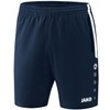 JAKO Brasil C6292-09 164 Children's Shorts, Marine/White