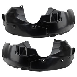 TRQ TRQ Front Inner Fender Liner Set Compatible with 2012-2014 Chrysler 200 CH1248161 CH1249161
