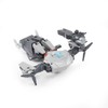Transformers Toys EarthSpark Warrior Class Megatron Action Figure, 5-Inch, Robot
