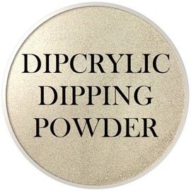 SHEBA NAILS Dipcrylic Dip Dipping Powder Heavy Metal PLATINUM - 1oz Jar