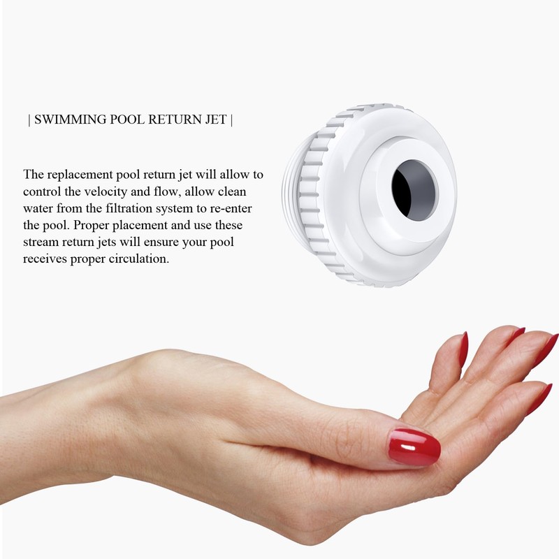 SP1419D 3/4 Inch Pool Jet Nozzles - Directional Flow Eyeball