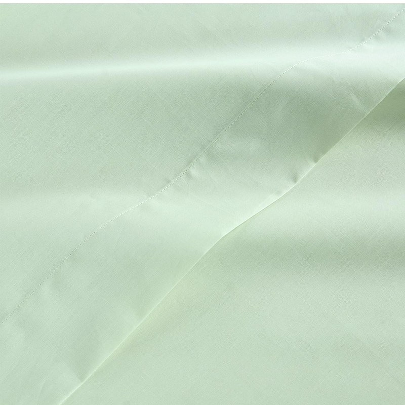 Christy 200TC Organic Single Flat Sheet | Sage Green |