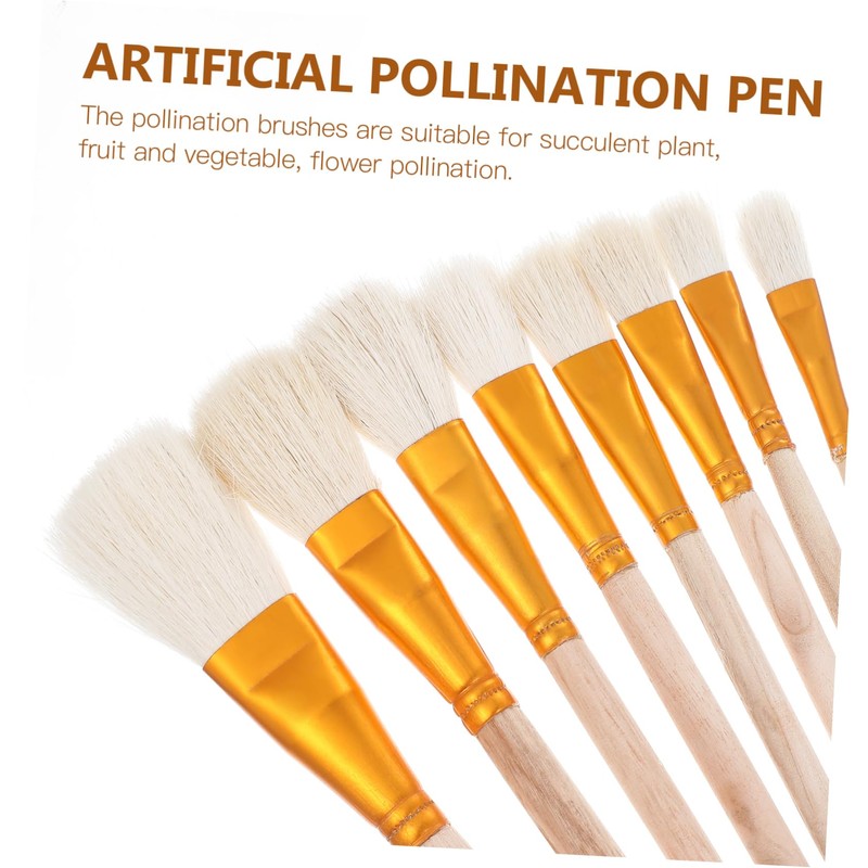 Toddmomy 8-Piece Pollinator Set for Plants Hand Pollinator for Fruit