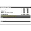 Marketplace Auto Parts Rear Lower Control Arm Bolt Kit -