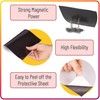 Magnetic Sheets with Adhesive Backing for Crafts, DIY 12 Pack.