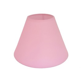 9" Coolie Ceiling Table Lamp Shade Black Cream Lt Blue Lt Green Navy Peach Red - Main Colour: Pink