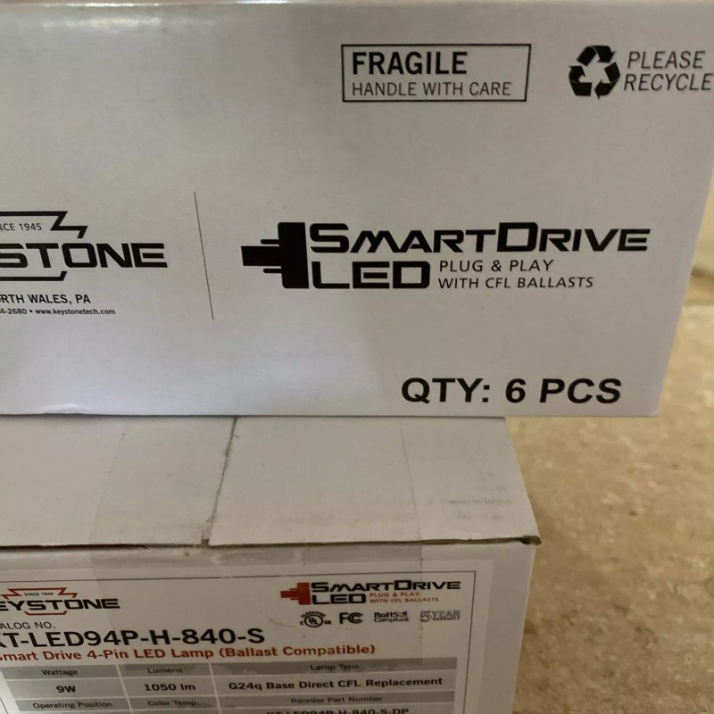 Keystone Single, Keystone Smart Drive LED Lamp 9W 1050 Lumen