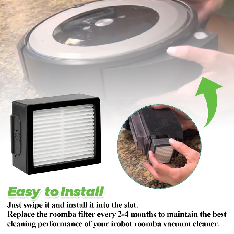 High-efficiency Filters Replacement for iRobot Roomba E I J Series