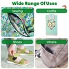 (16 FT x 3/4 Inch) Strips with Adhesive for Fabric,