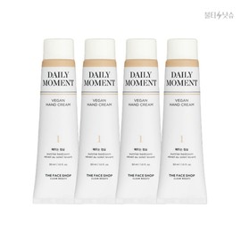 THE FACE SHOP Hand Cream Sunrise Bedroom Daily Moment Hand Cream 30ml 4pcs / 더페이스샵 핸드크림 해뜨는침실 데일리 모먼트 핸드크림 30ml 4개