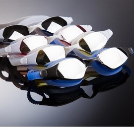 ISG-161MR Goggles Mirror-coated Lenses Adult Goggles Silicone Double Band Ages 11 and up ~ Adult / 물안경 ISG-161MR 수경 미러코팅렌즈 수경 성인물안경 실리콘더블밴드 11세이상 ~성인