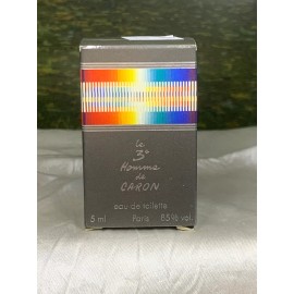 Caron Le 3e Homme de Caron 5ml EDT Mini Vintage Splash (new with box)