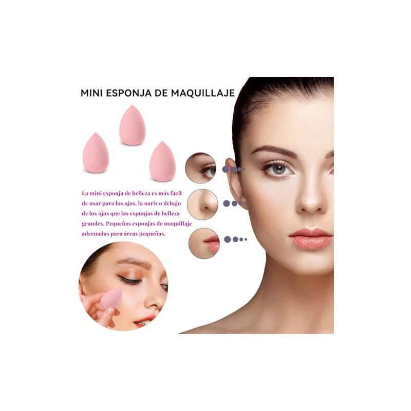 Set de 11 Esponjas para Maquillaje