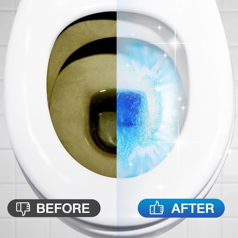 Vacplus Automatic Toilet Bowl Cleaner Tablets, Bathroom Toilet Tank Cleaner