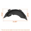 u-Box Wrangler TJ Steel Rear Inner Fender Liners Wheel Well