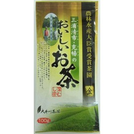 Oigawa Tea Garden Miura Kiyoichi Katsubu's Delicious Tea, Gold, 3.5 oz (100 g)