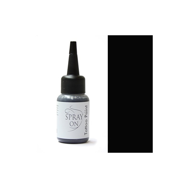 Airbrush Tattoo Paint Body Paint 30 ml Colour 05 Black