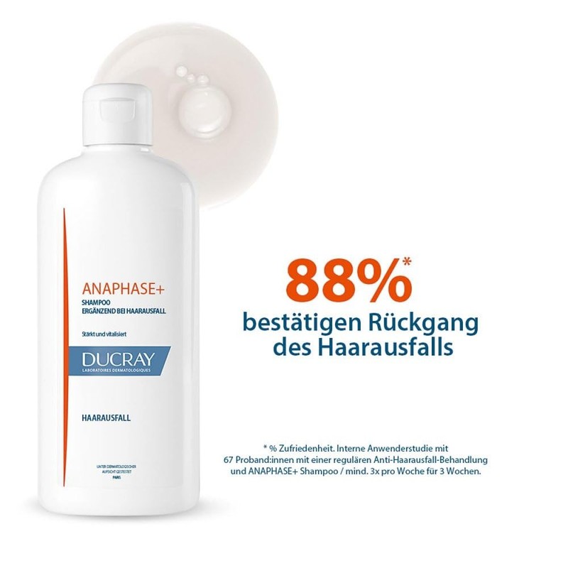 DUCRAY Anaphase+ Shampoo Supplement for Hair Loss 400 ml Shampoo