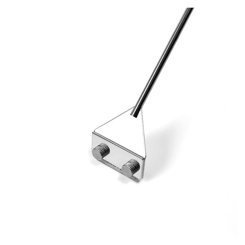 FRAKS Rascador de algas de acero inoxidable extensible de 25.6