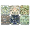 William Morris Mixed Patterns Coasters - Set of 6