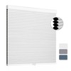 SUNFREE Cellular Shades Blackout Blinds Cordless Honeycomb Window Shades for