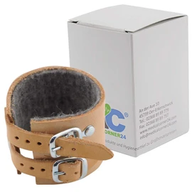 MC24® Leather Lined Wrist Strap Wrist Brace 2 Buckles Size 20 Pack of 1
