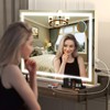 Hasipu Vanity Mirror with Lights, 28" x 20" LED Makeup