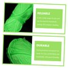 Hohopeti Funny Crochet Yarn 50g Roll Luminous Yarn Hand Knitted