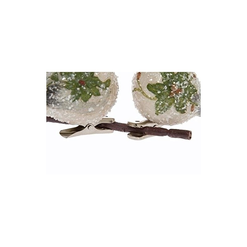 My Flair Christmas Decorative Birds, Natural, s.h. Artikelmaße