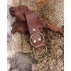 SUMGOGO Skirt Hikes Leather Detachable Keyring Hook Strap Retro Medieval