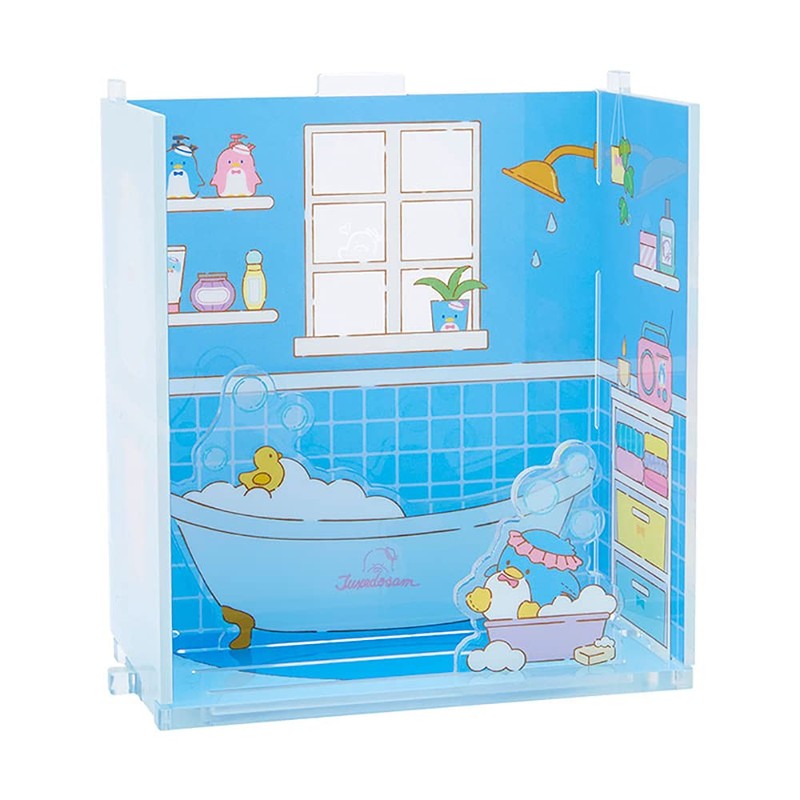 Sanrio 868914 Tuxedo Sam Acrylic Stand Room Bathroom (Enjoy Idol)