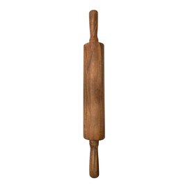 Ironwood Gourmet Acacia Wood Rolling Pine, 12" barrel x 2.75"