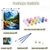 Yunnuo Paint by Numbers Kit DIY Abstract Landscape, Forest Path