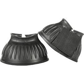 HKM 8605 Atlanta Jumping Bells Rubber Bell Boots Black S