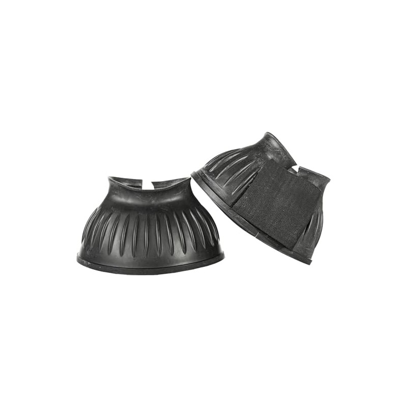 HKM 8605 Atlanta Jumping Bells Rubber Bell Boots Black S