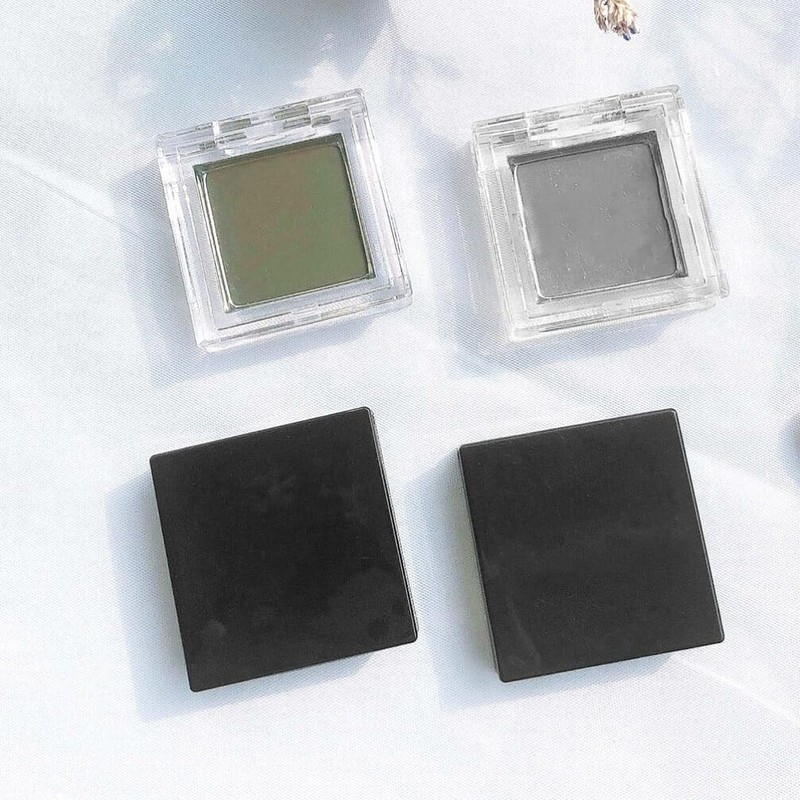 LALAFINA Eyeshadow Case, Empty 8 Pieces, Eyeshadow Palette, Case, Makeup