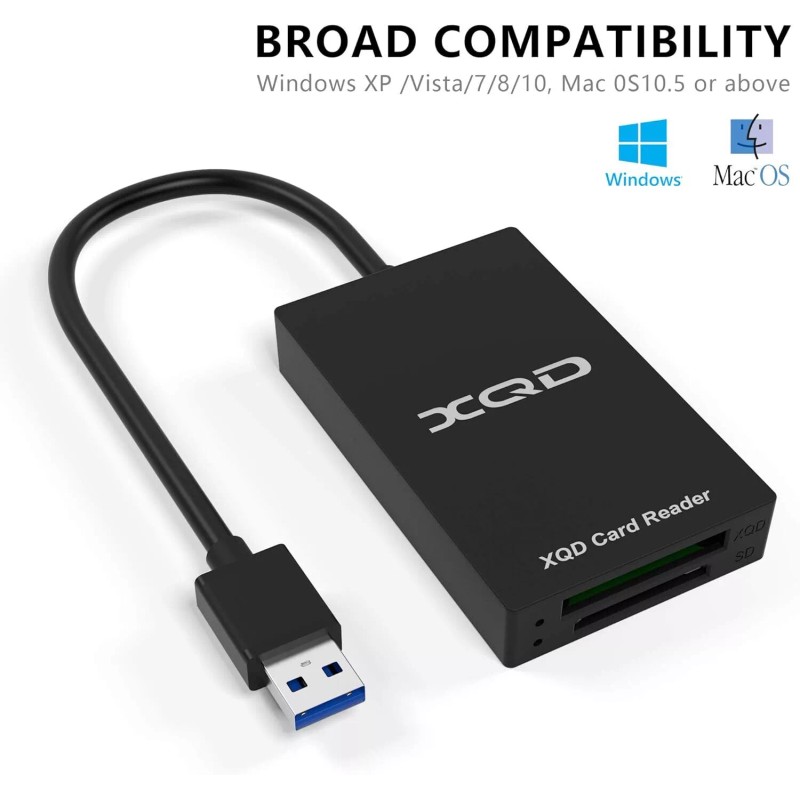 For Sony, son y XQD Card Reader USB 3.0 XQD/SD