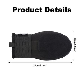 Gleithandschuh für Jugendliche und Erwachsene, Beidhändig Tragbarer Baseball Softball Handschutzhandschuh mit Elastischem Schrumpfband zum Handschutz für Teenager und Erwachsene (L)