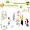 Straw STEM Building Toys 480 pcs Interlocking Plastic Educational Toys