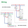 Wengart Household AC Contactor WCT-20, AC230V 20A 2NO2NC, Extremely Durable,