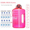 ETDW Gallon Water Bottle Jug witth Straw Cleaning Brush, 128oz